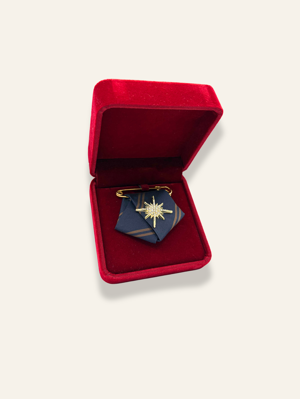 La Petite Navy Brooch