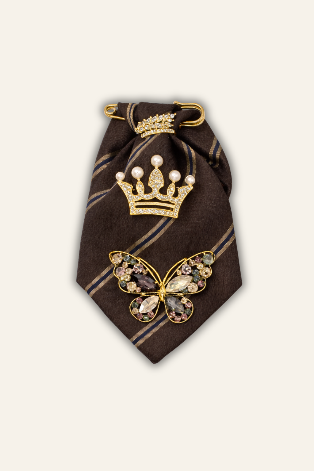 La Grande Brown Brooch