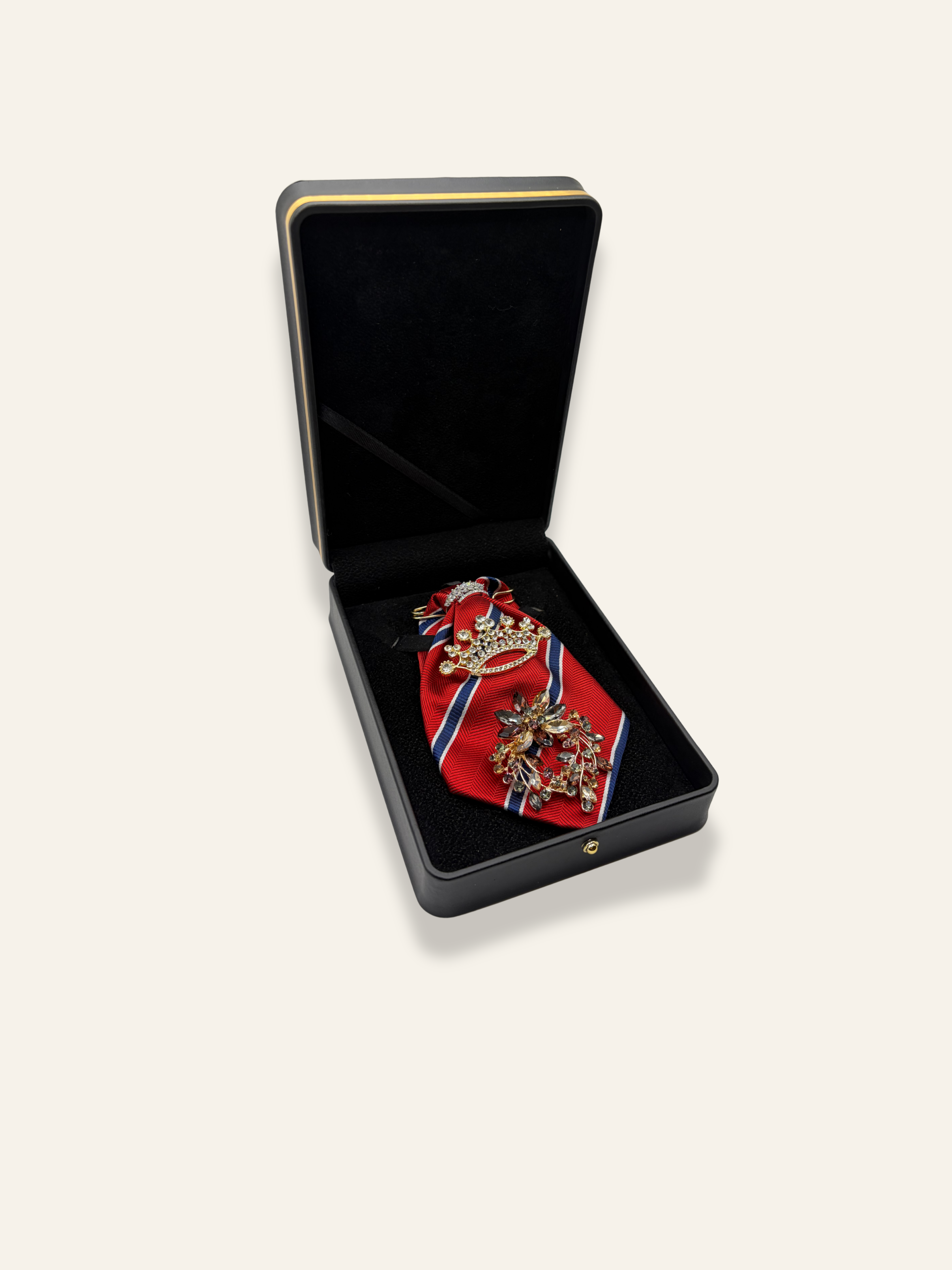 La Grande Red Brooch