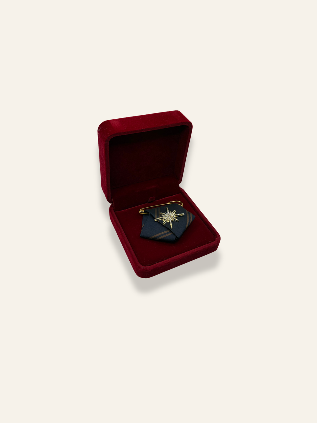 La Petite Navy Brooch