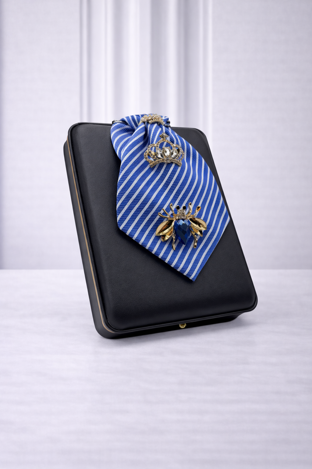 La Grande Royal Blue Brooch