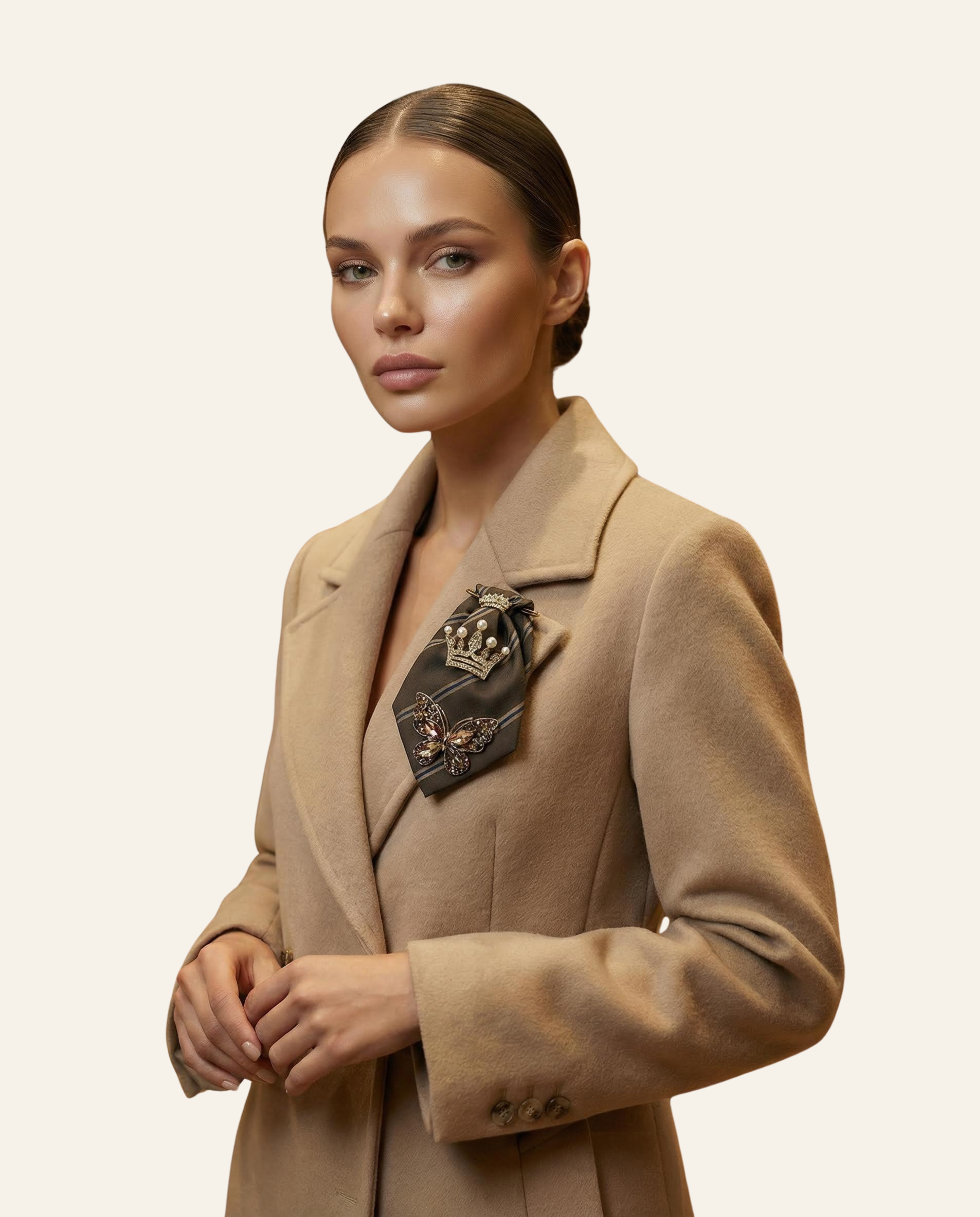 La Grande Brown Brooch