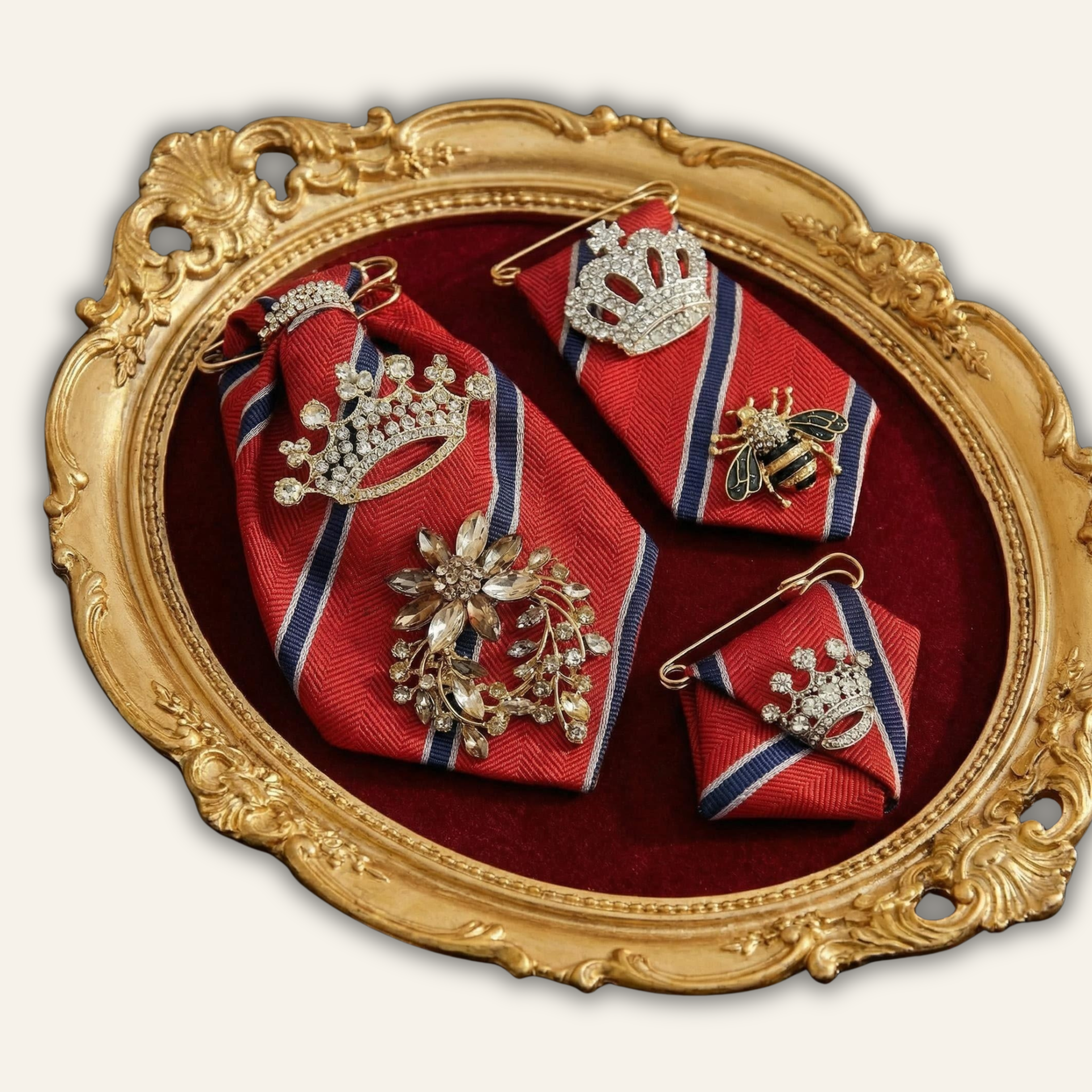 Red Brooch Trilogie